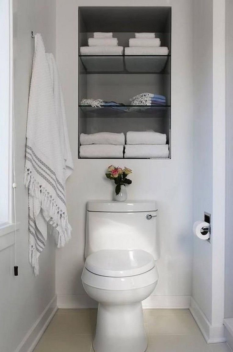 Шкаф над унитазом