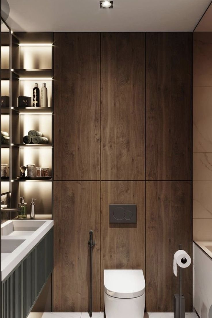 Интерьер ванной комнаты 4 кв.м