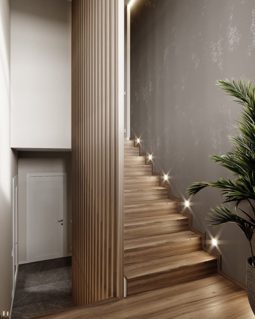 Современные лестницы в интерьере