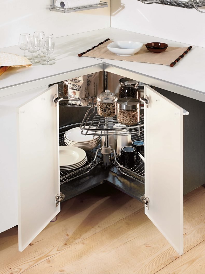 Угловой механизм для кухни p1-j07