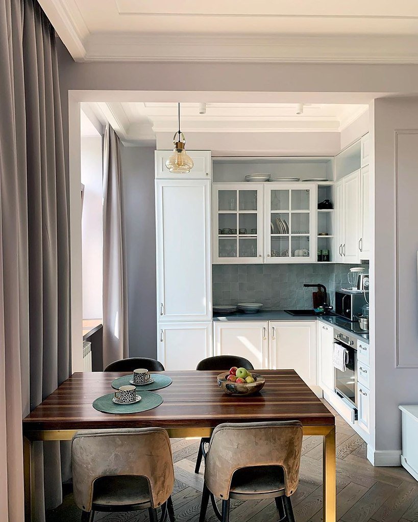 Интерьер двухкомнатной сталинки