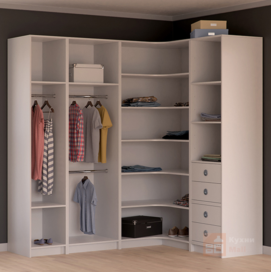 Встроенные шкафы наполнение