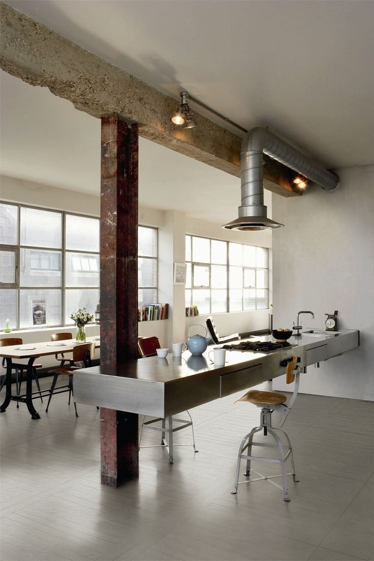 Вытяжка в стиле Индастриал