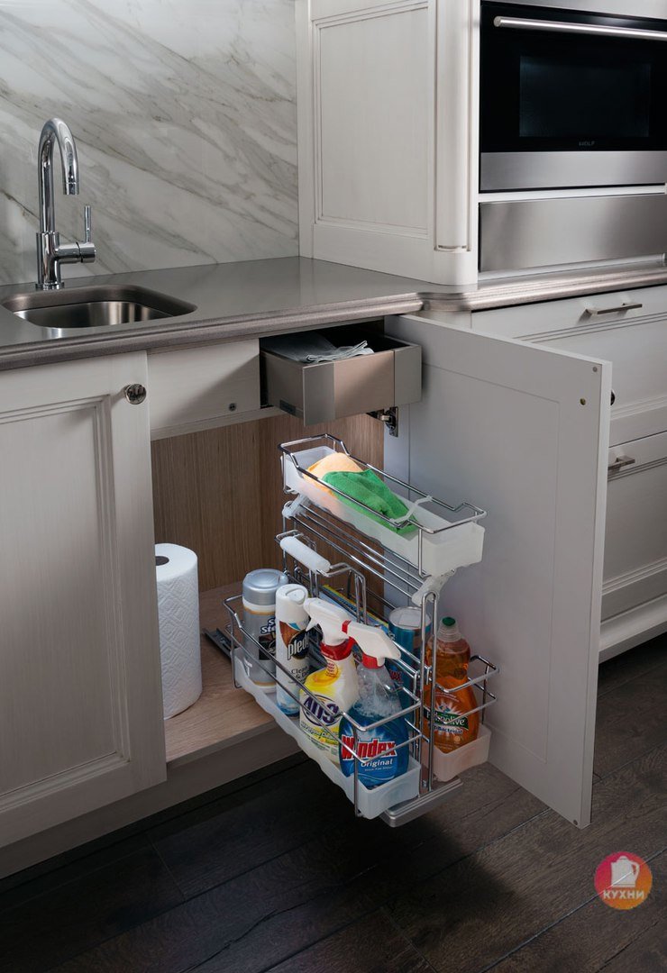 Пространство под кухонной мойкой