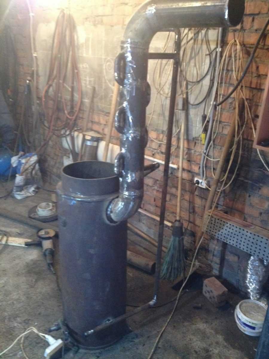 Труба для печки буржуйки 110