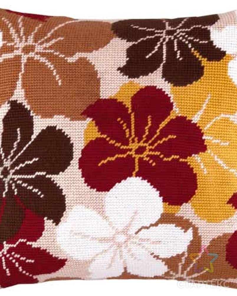 Подушка вышивка