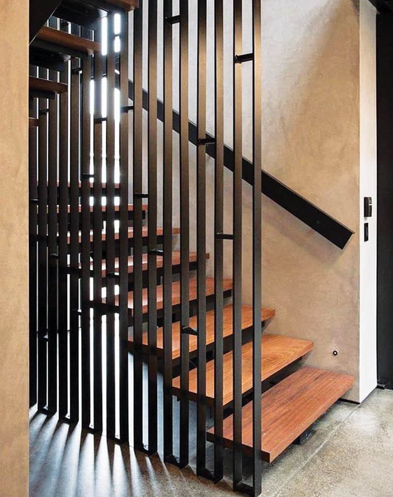 Перила лофт из металла l-08 Stone