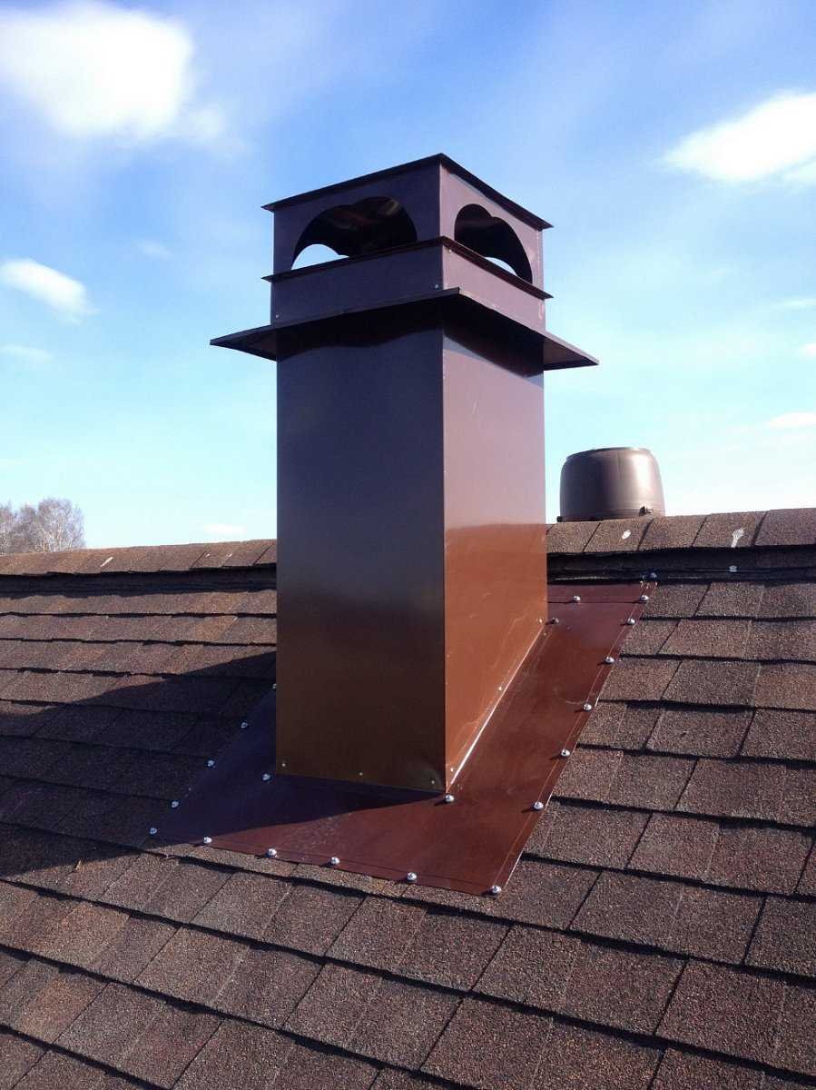 Вентиляционная шахта Schiedel на кровле