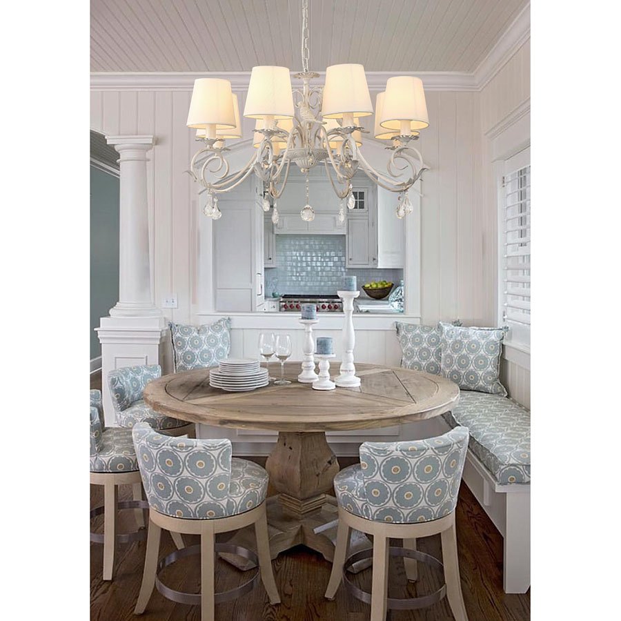 Зонирование кухни столовой в стиле Прованс