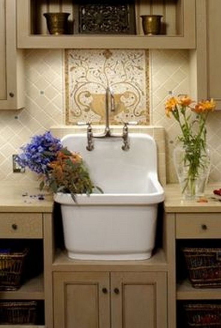 Ретро раковина для кухни