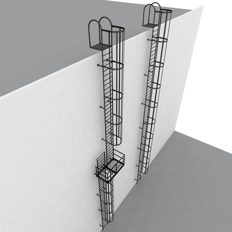 Вертикальной пожарной лестницы п2