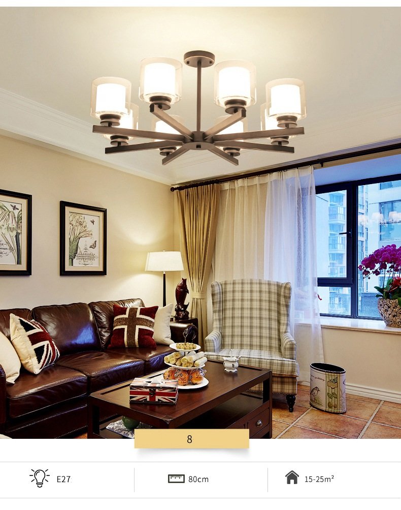 Люстра Bubble Amber