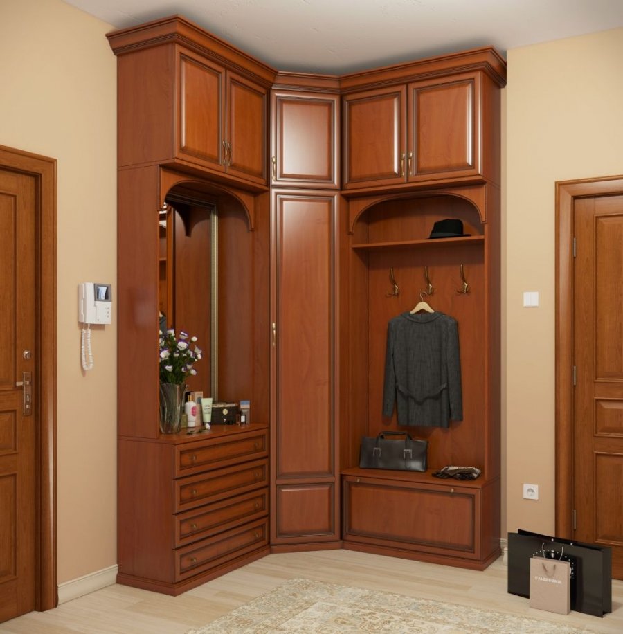 Прихожая угловая