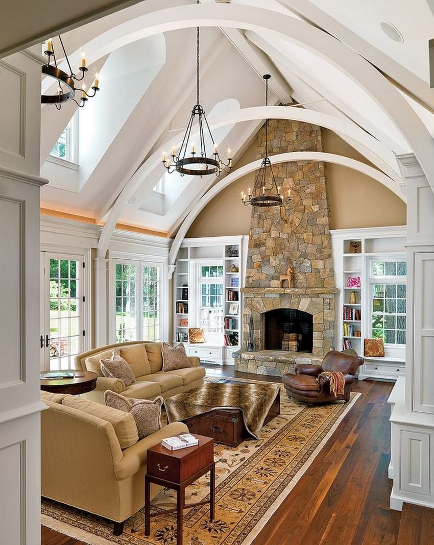 Фигурные потолки из гипсокартона