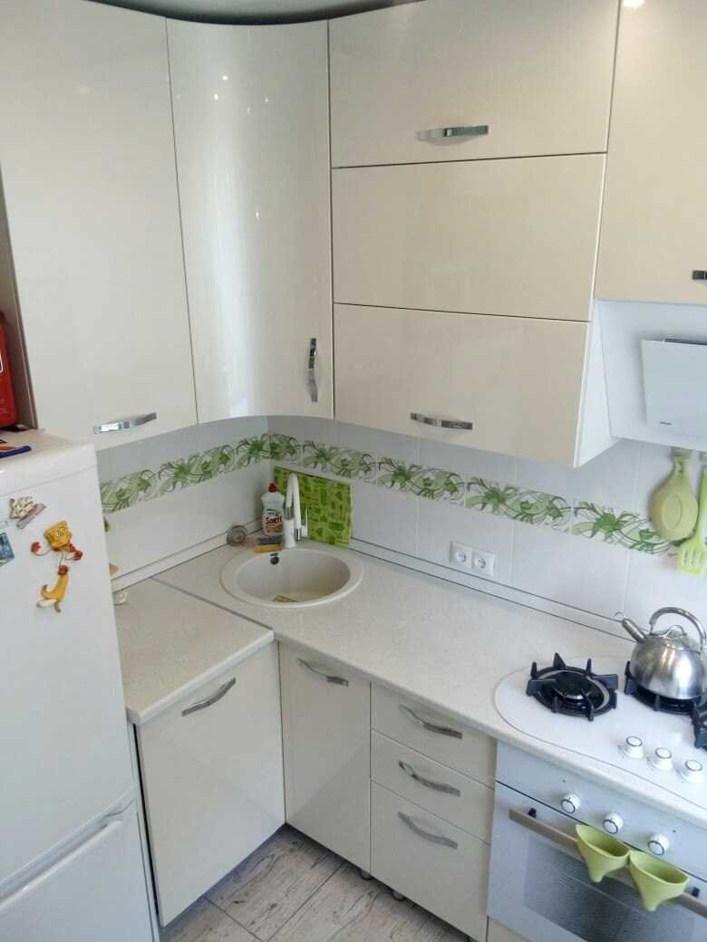 Кухня 6м2 угловая планировка