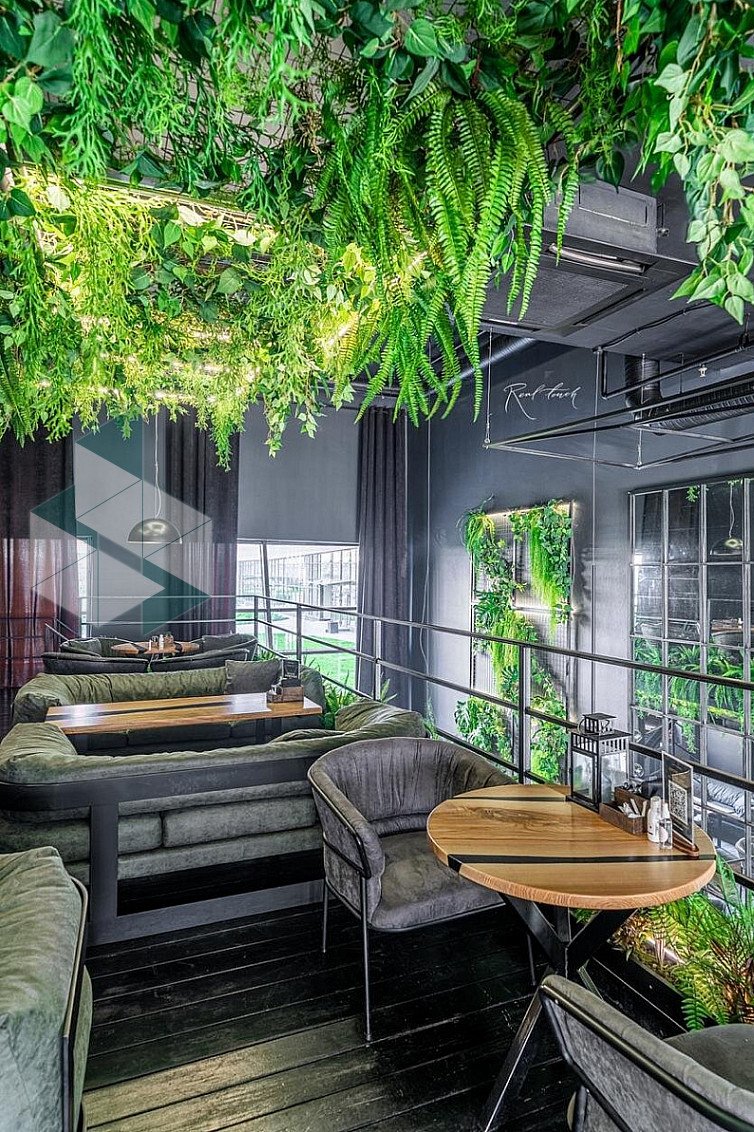 Искусственная трава в интерьере