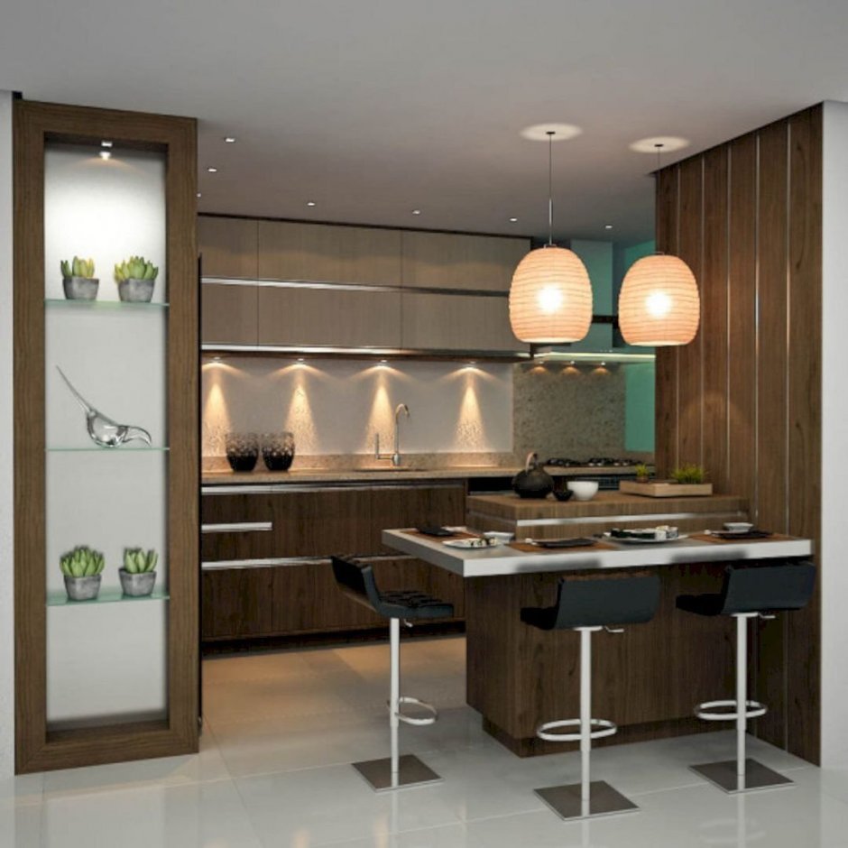 Кухни в студию 26 кв