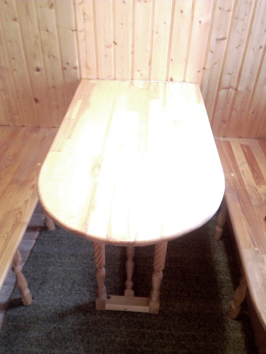 Угловая скамейка на террасу