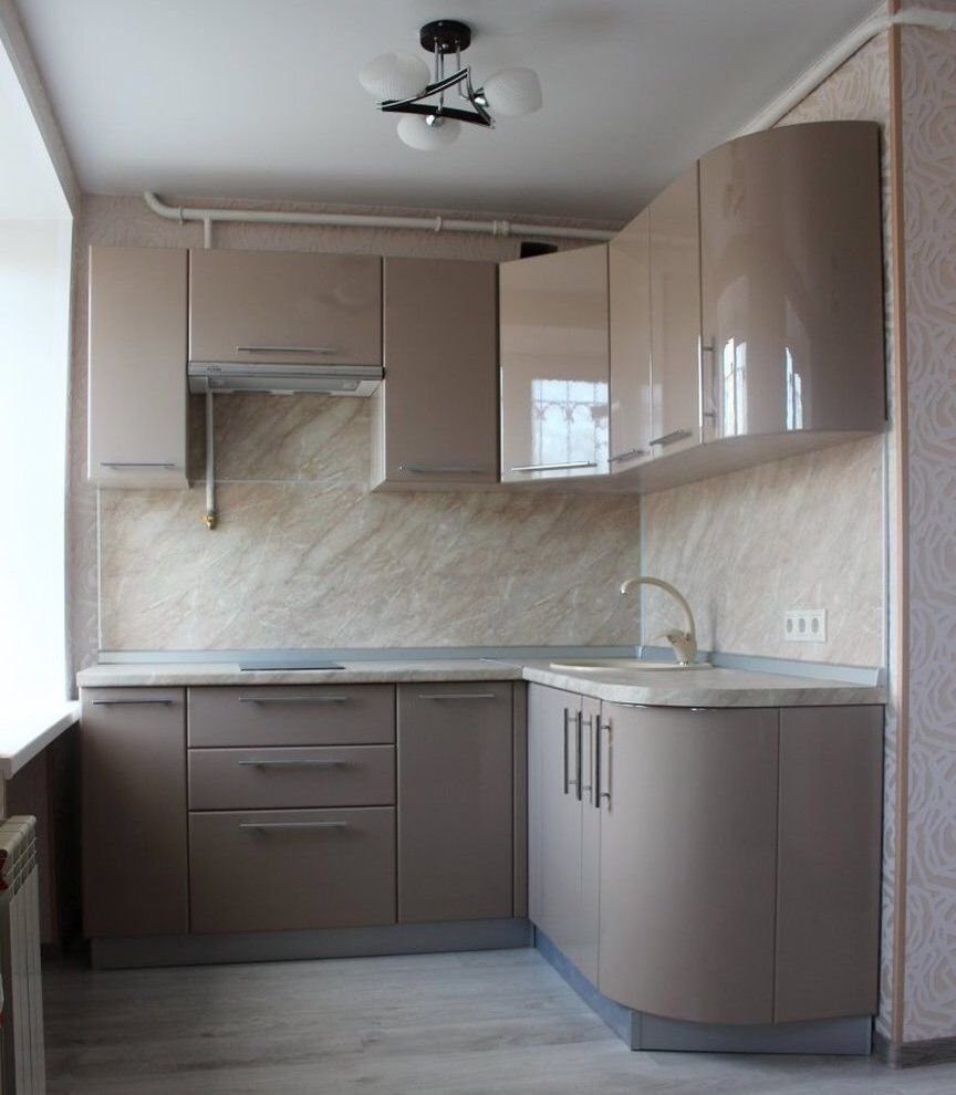 Угловая кухня 6м2