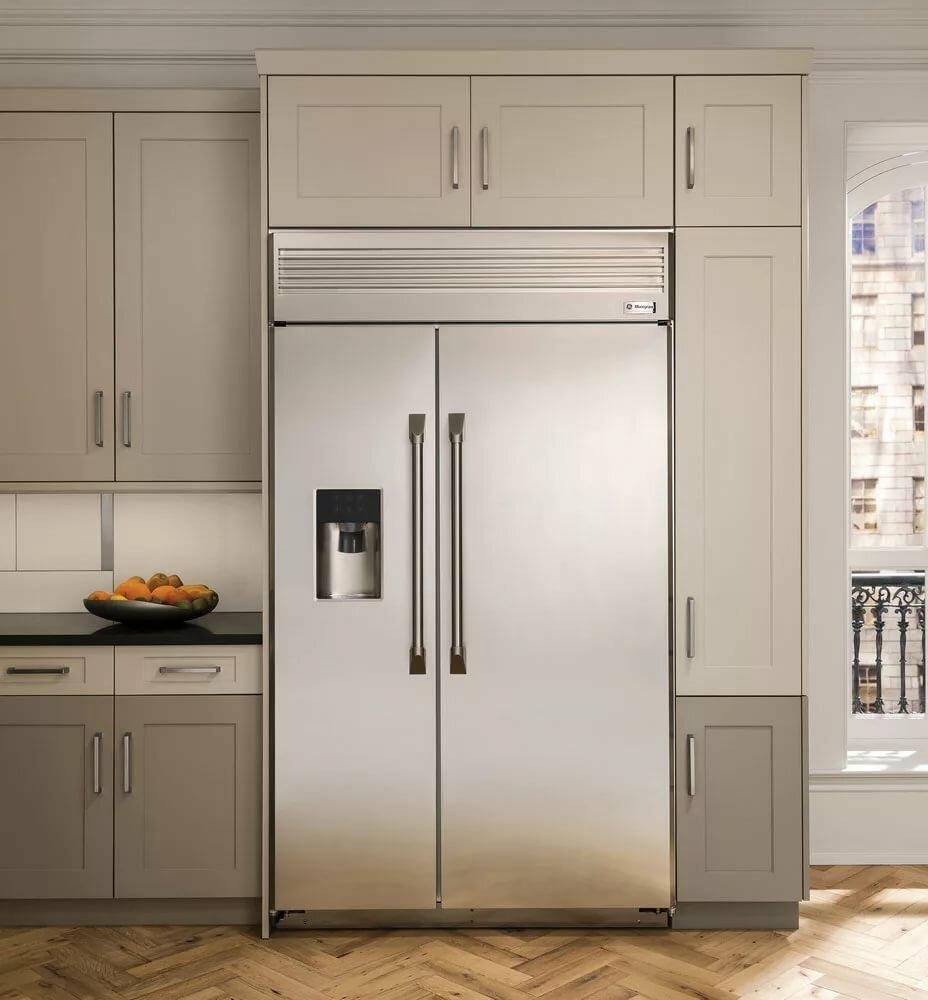 Встроенный холодильник Сайд бай Сайд