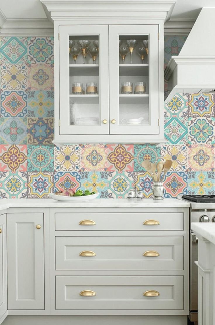 Плитка в стиле Прованс для кухни