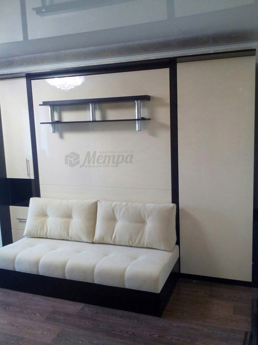 Шкаф трансформер с двумя кроватями