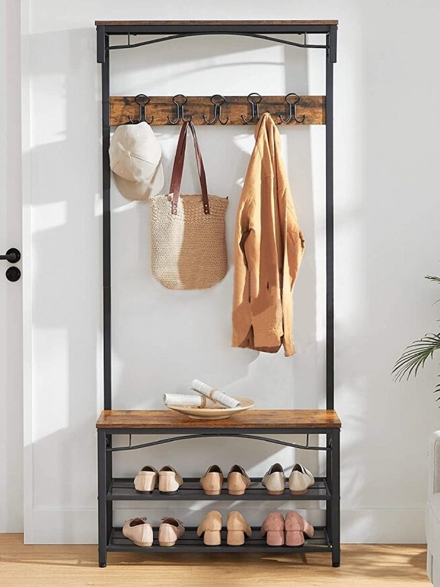 Обувницы лофт из металла и дерева