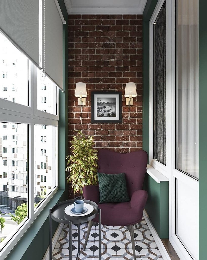 Уютный балкон