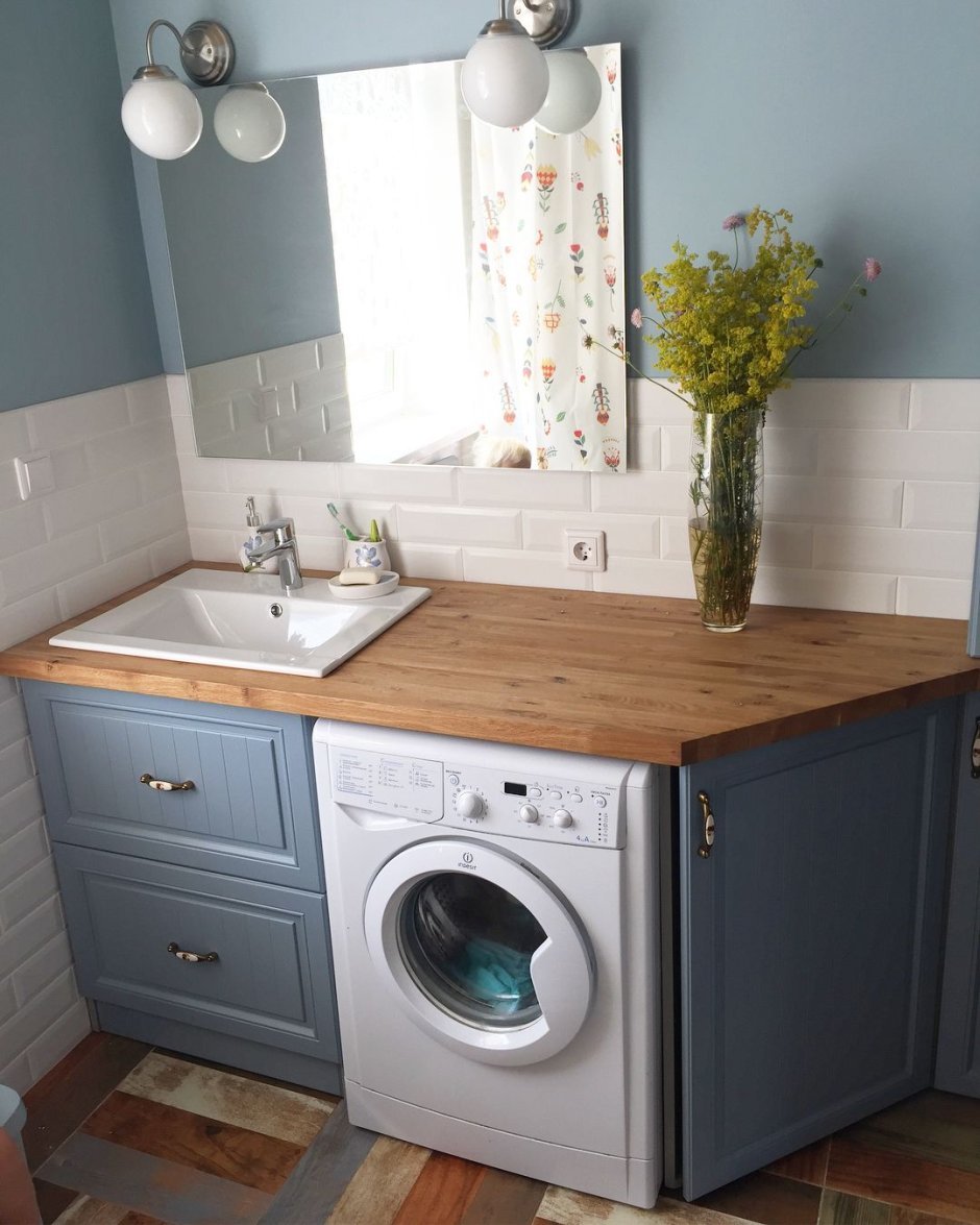 Шкаф под столешницу в ванной