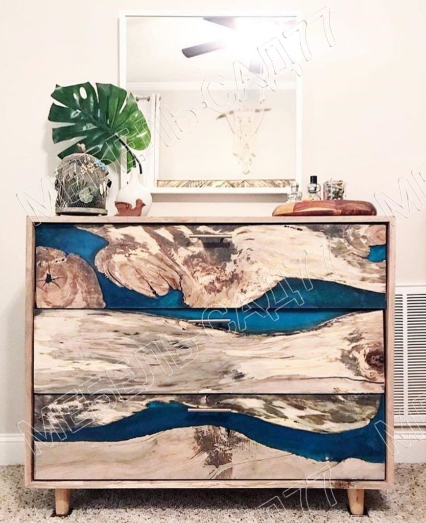 Комод из эпоксидной смолы