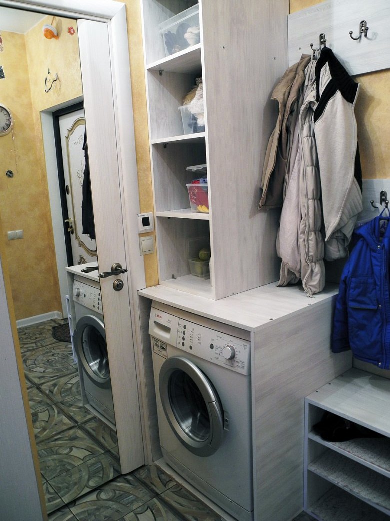 Шкаф для стиральной и сушильной машины