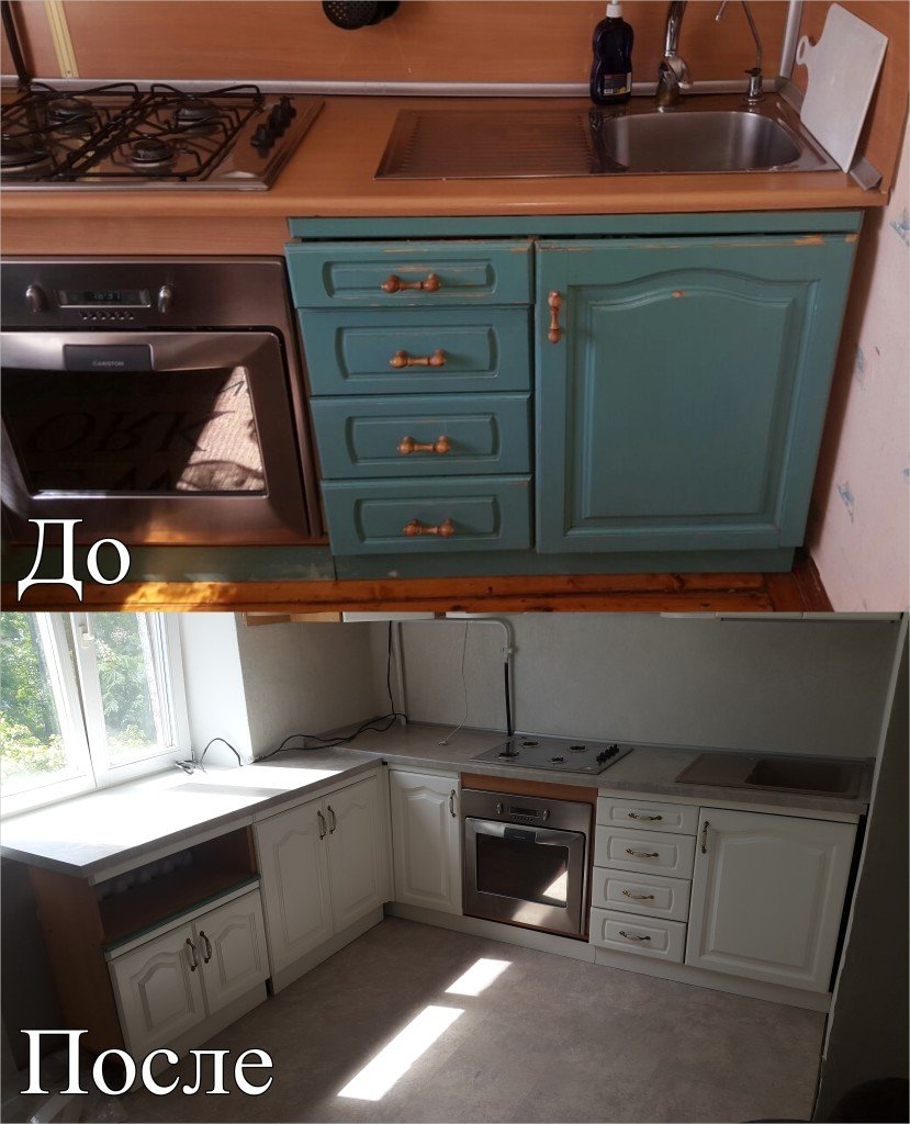 Вагонка на кухне на даче