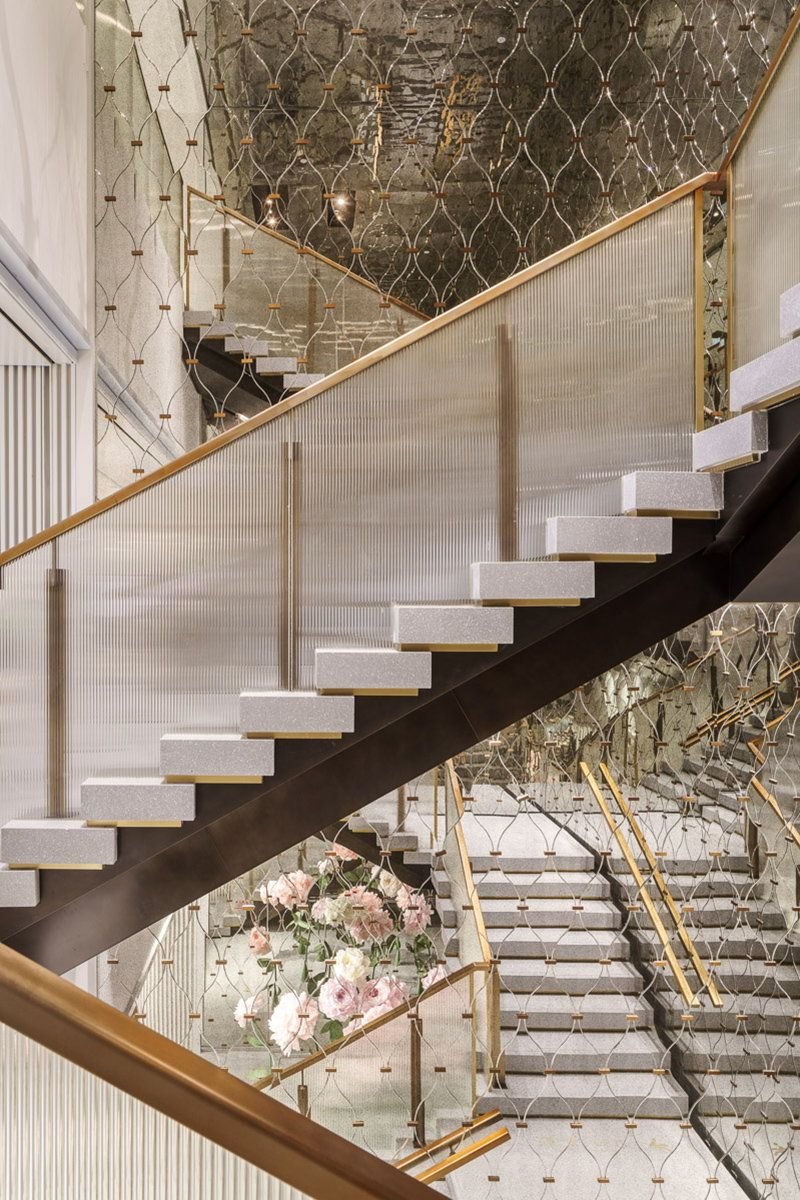 Перила для лестничный пролёт