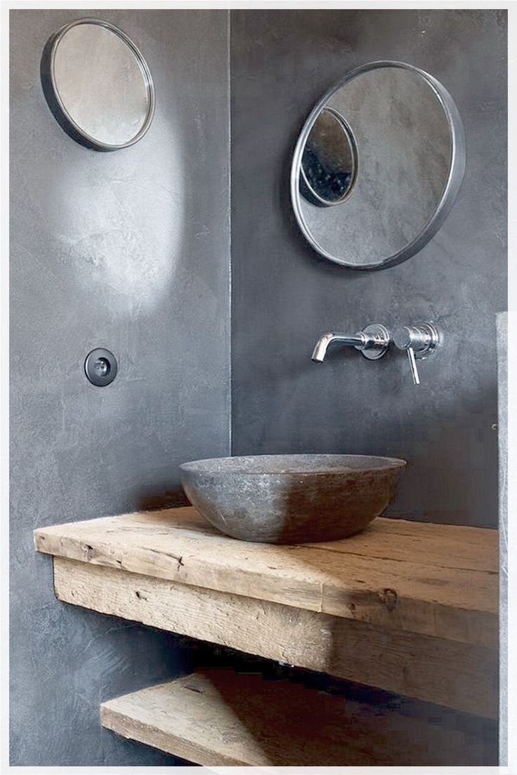 Ванная в стиле лофт