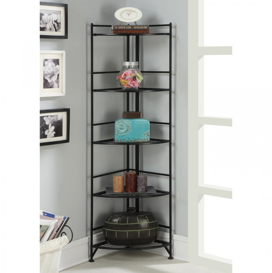 Угловая полка стеллаж