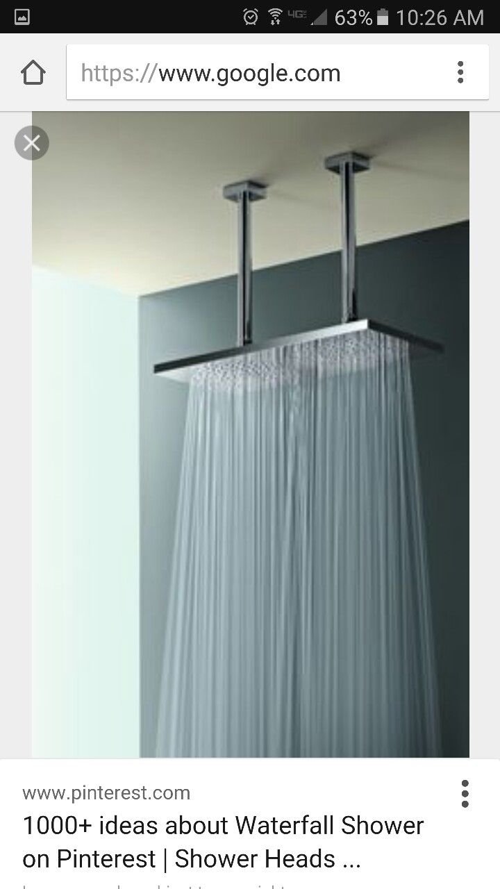 Верхний тропический душ