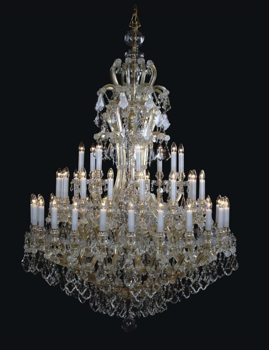 Люстры Прециоза хрустальные Чехия