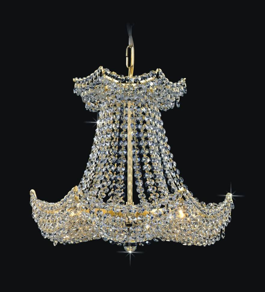 Люстра Чехия хрустальная пресиора