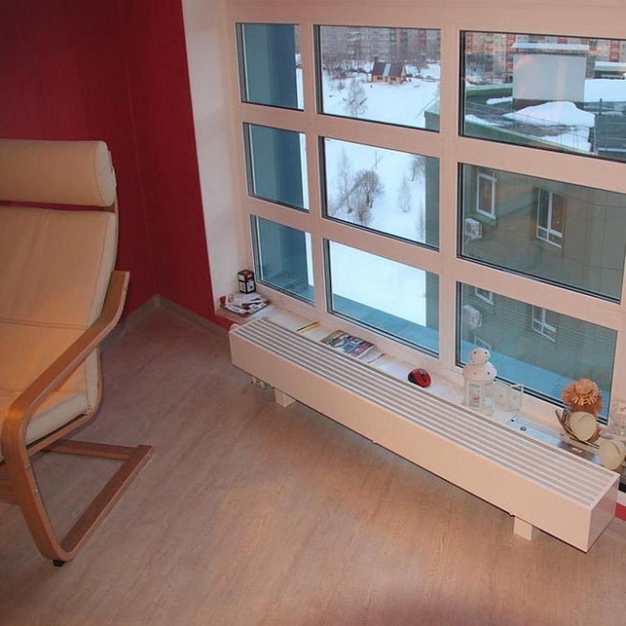 Радиатор на лоджии