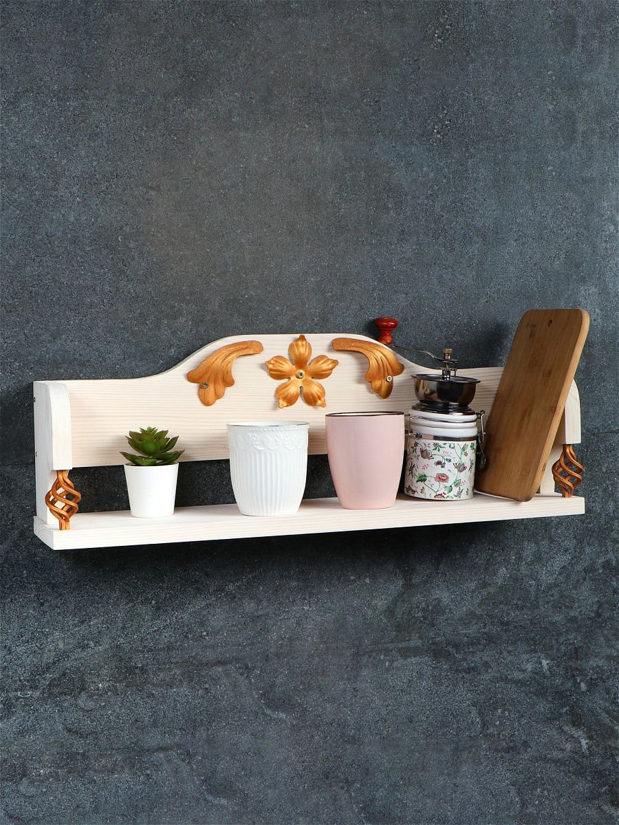 Настенные полки для цветов