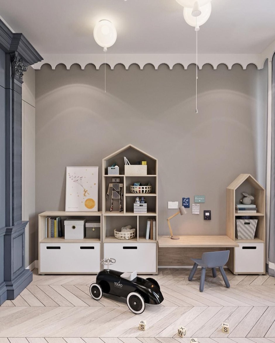 Стильные детские комнаты