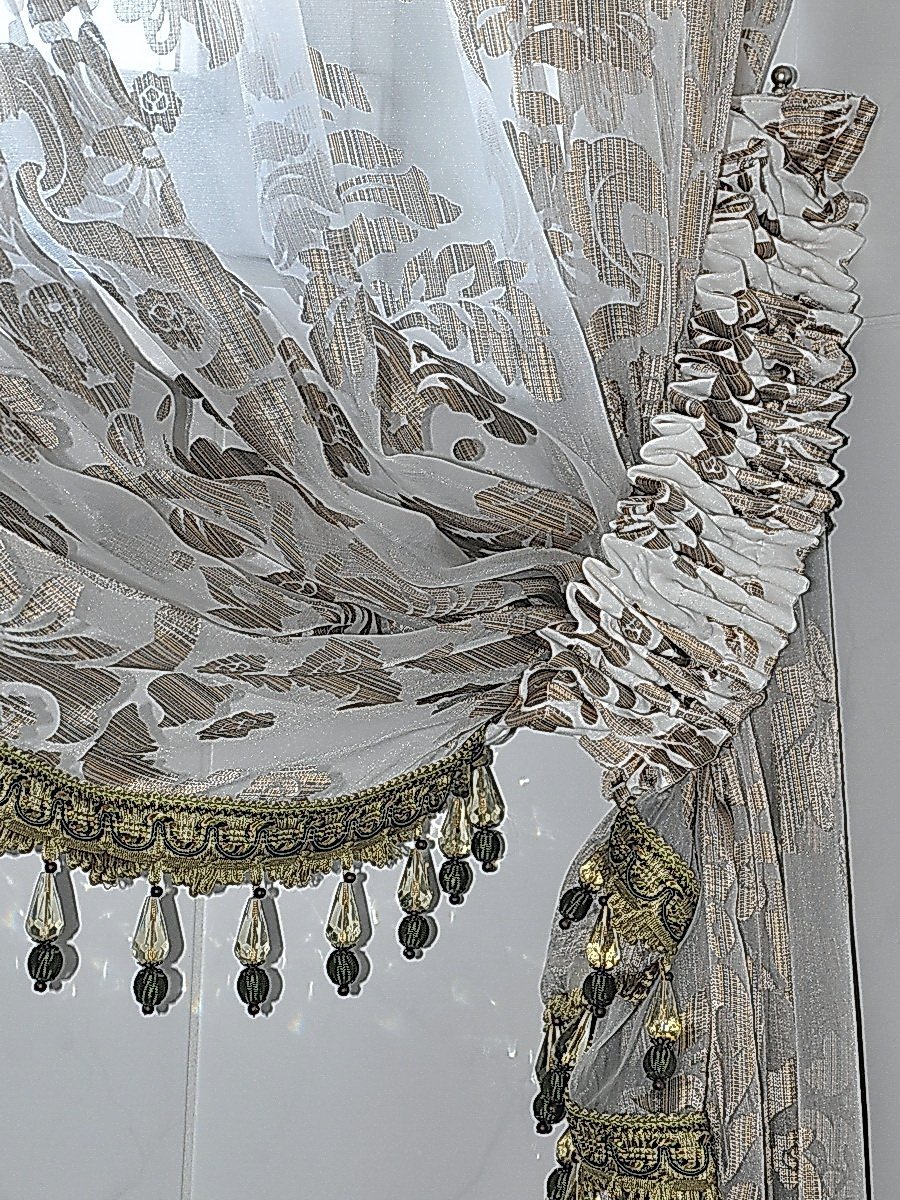 Стеклярус для штор