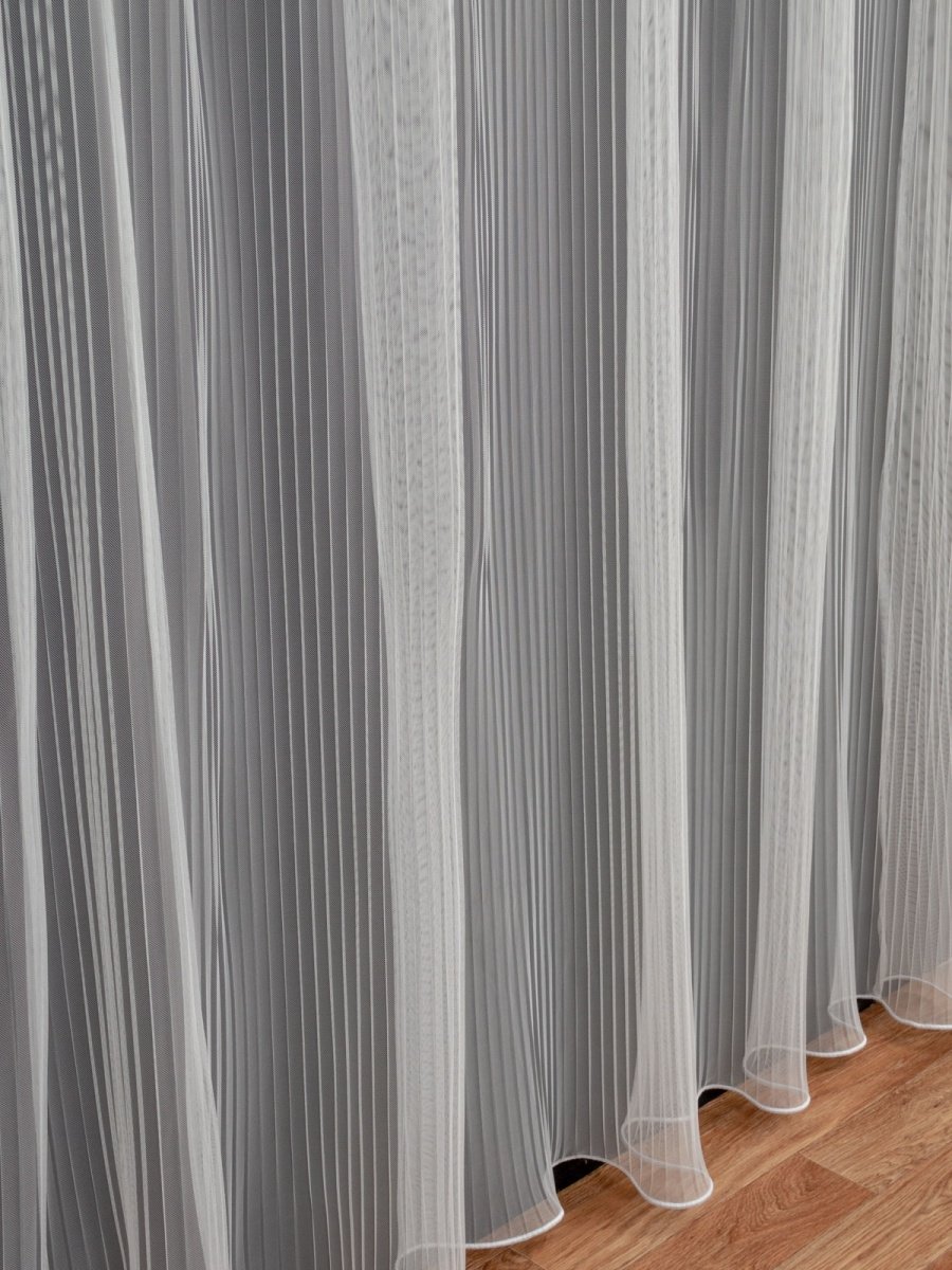 Тюль плиссе