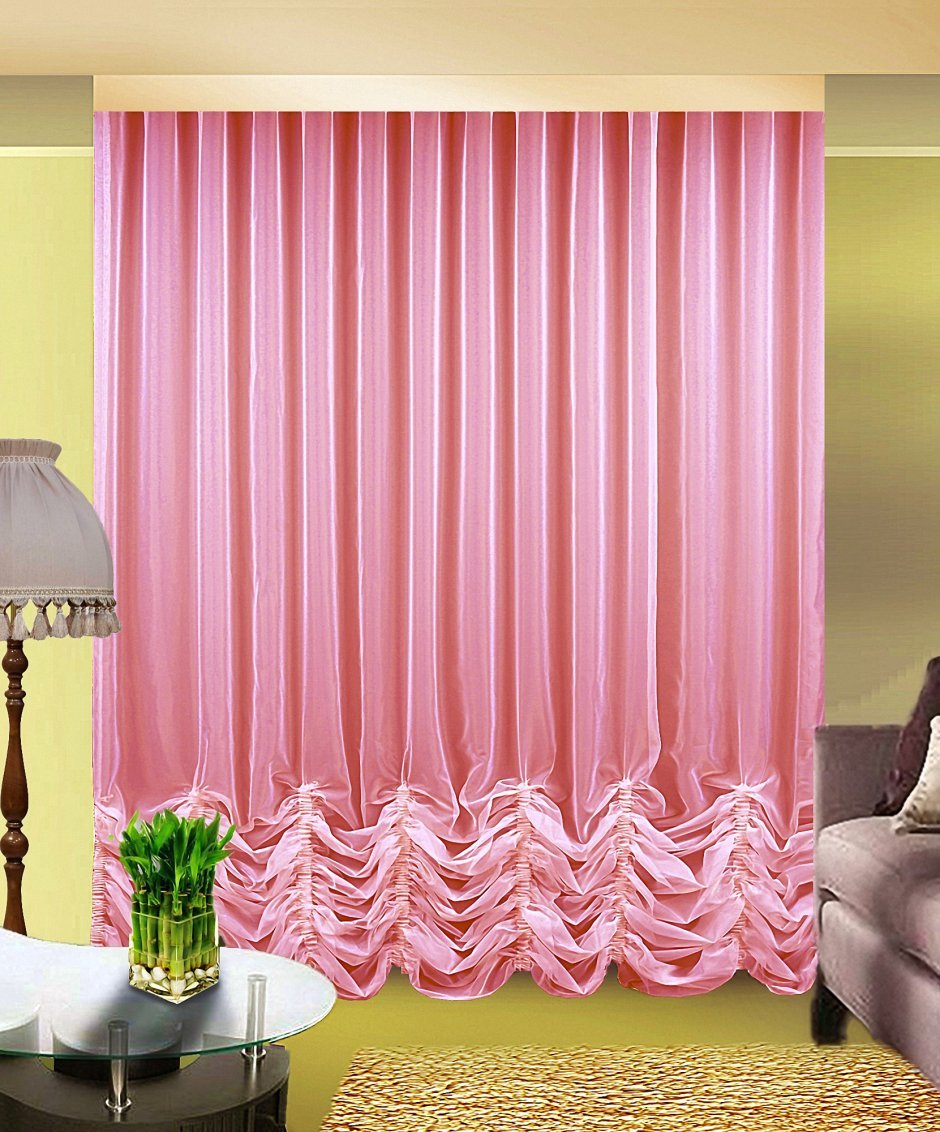 Тюль в полоску вертикальную