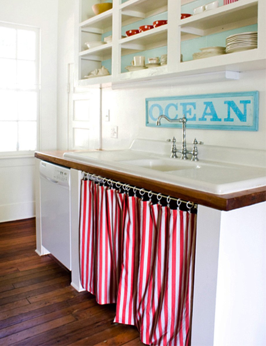 Декор кухни в деревенском стиле