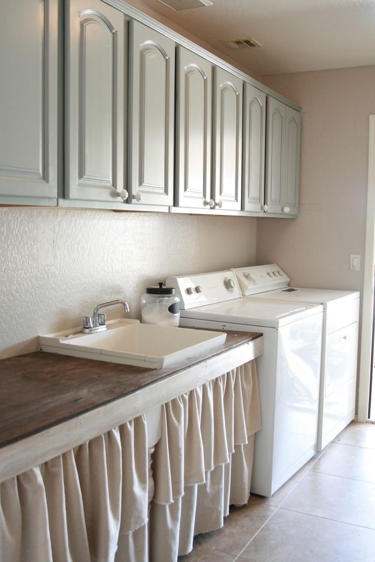 Кухонные шкафы со шторками