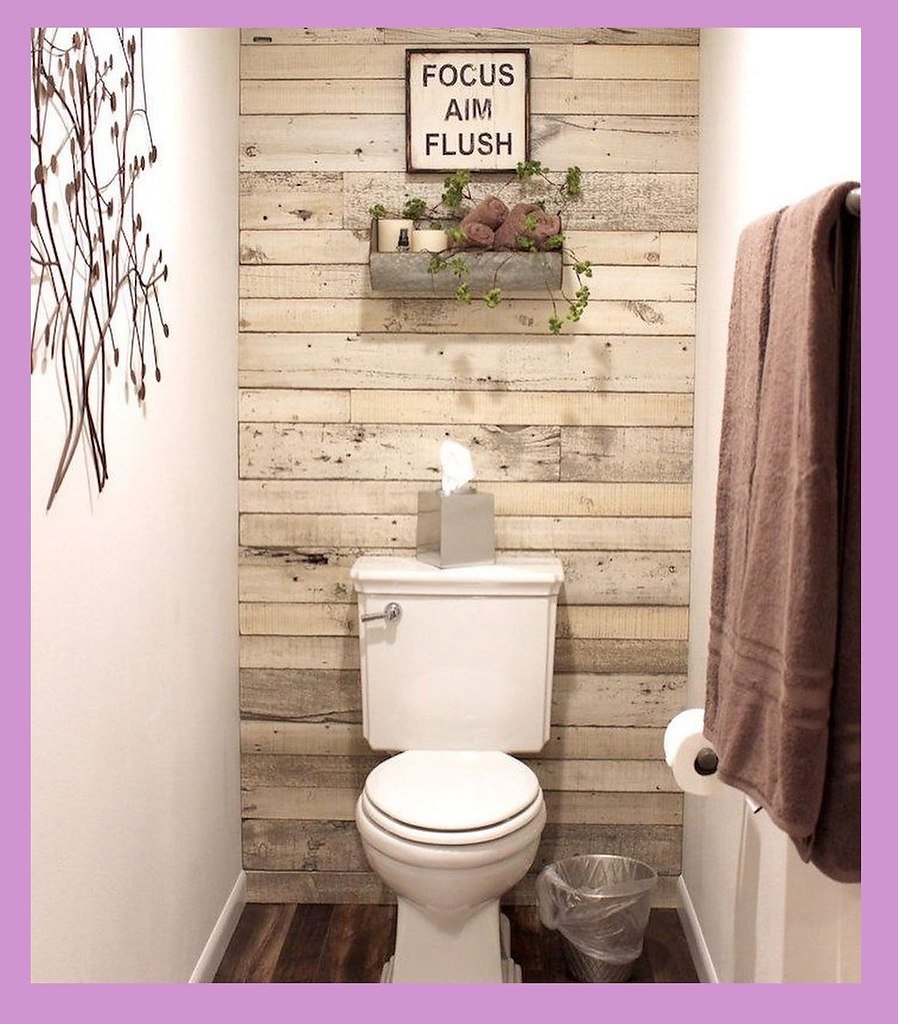 Туалетная комната в скандинавском стиле