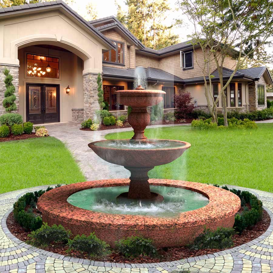 Фонтан на участке