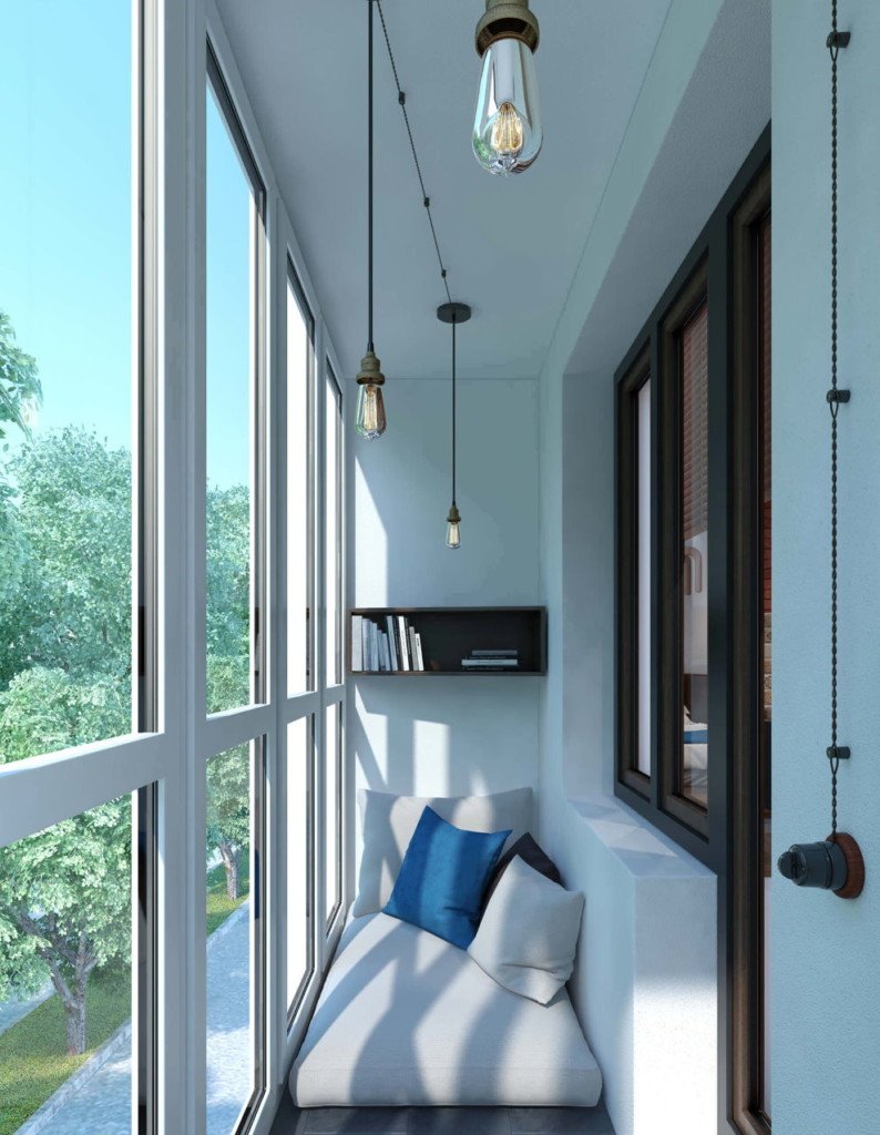 Панорамное остекление лоджии