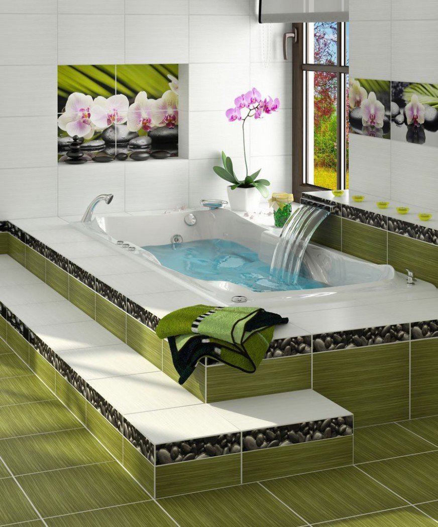 Азалия плитка керамическая Березакерамика